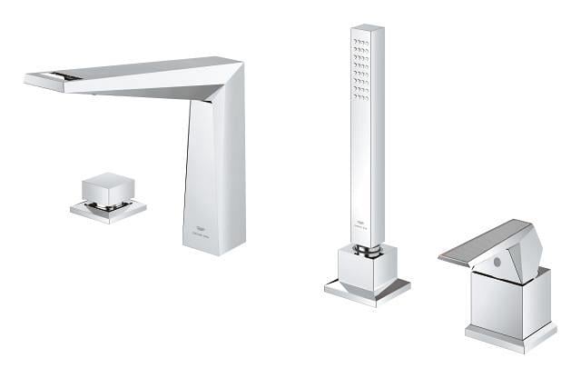 Grohe Allure Brilliant Private Collection 4 Delikli Küvet Bataryası (Sıva Üstü Grubu) Krom 29523000