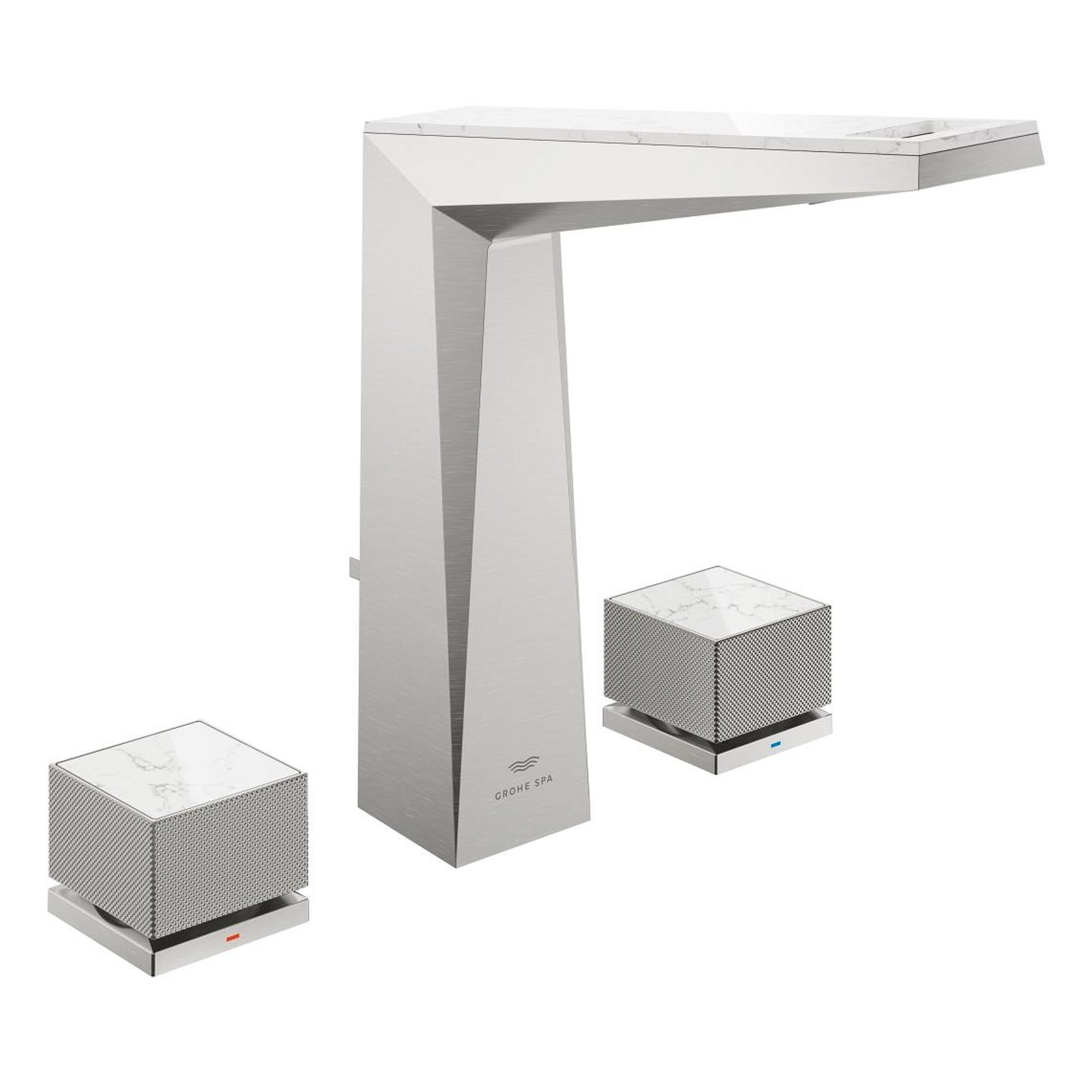 Grohe Allure Brilliant Private Collection 3 Delikli Lavabo Bataryası L Boy Paslanmaz Çelik 20671DC0