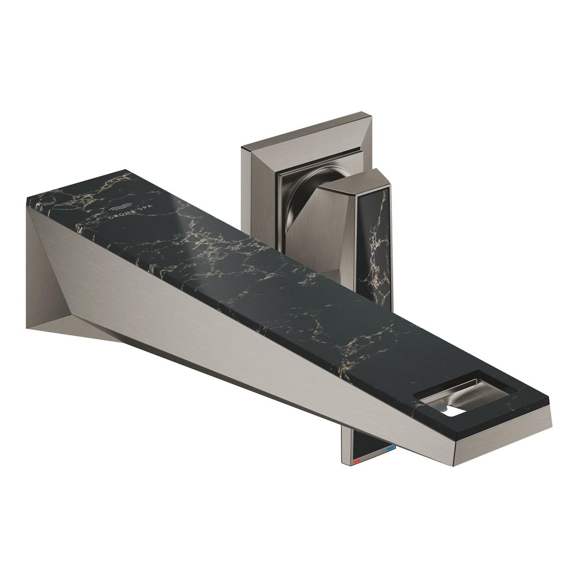 Grohe Allure Brilliant Private Collection Ankastre 2 Delikli Lavabo Bataryası M Boy Fırçalı Sert Grafit 29521AL0