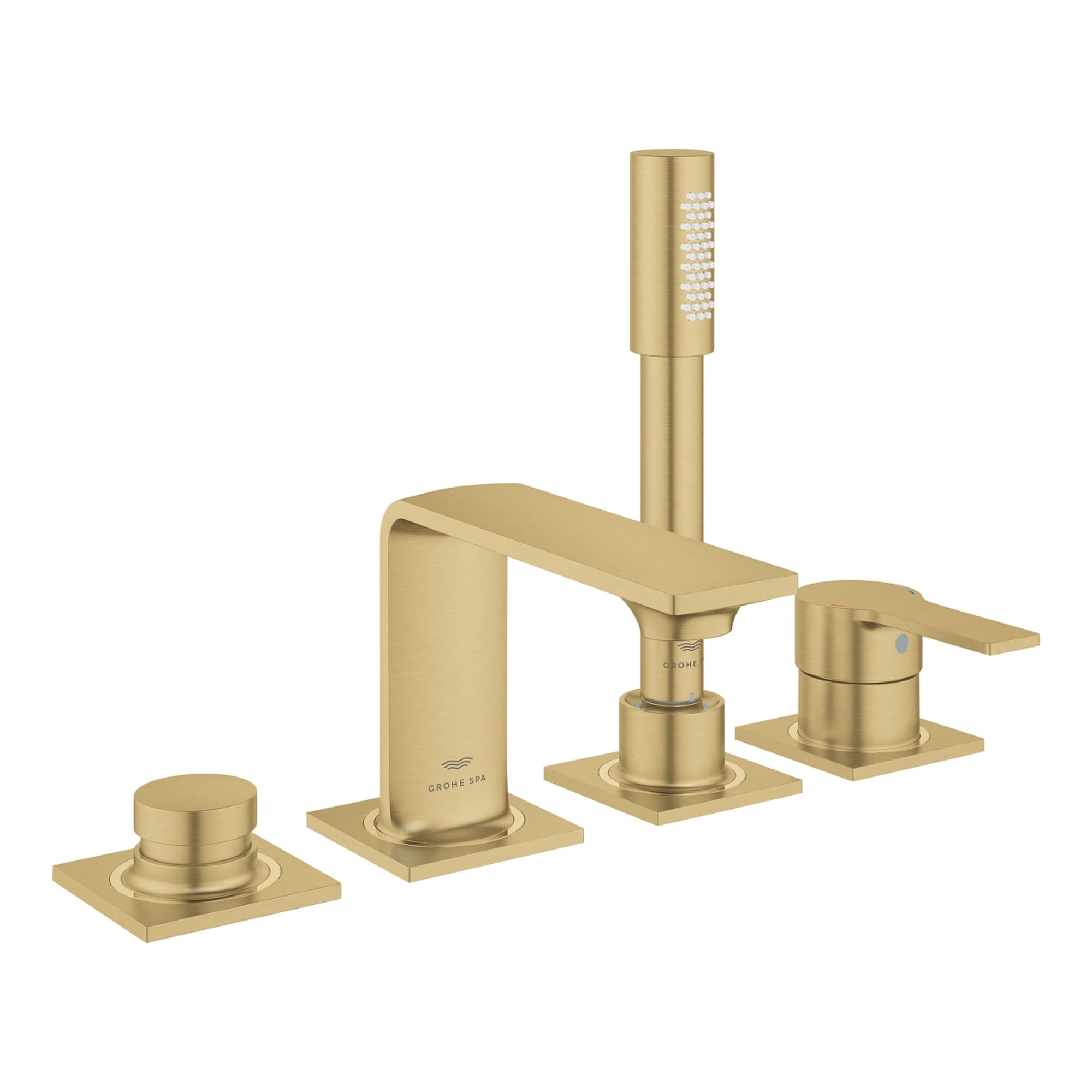 Grohe Allure New Dört Delikli Küvet Bataryası Mat Altın 19316GN1