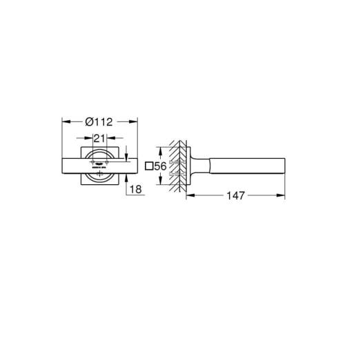 Grohe Allure Sabunluk Tutacağı Krom 40963001