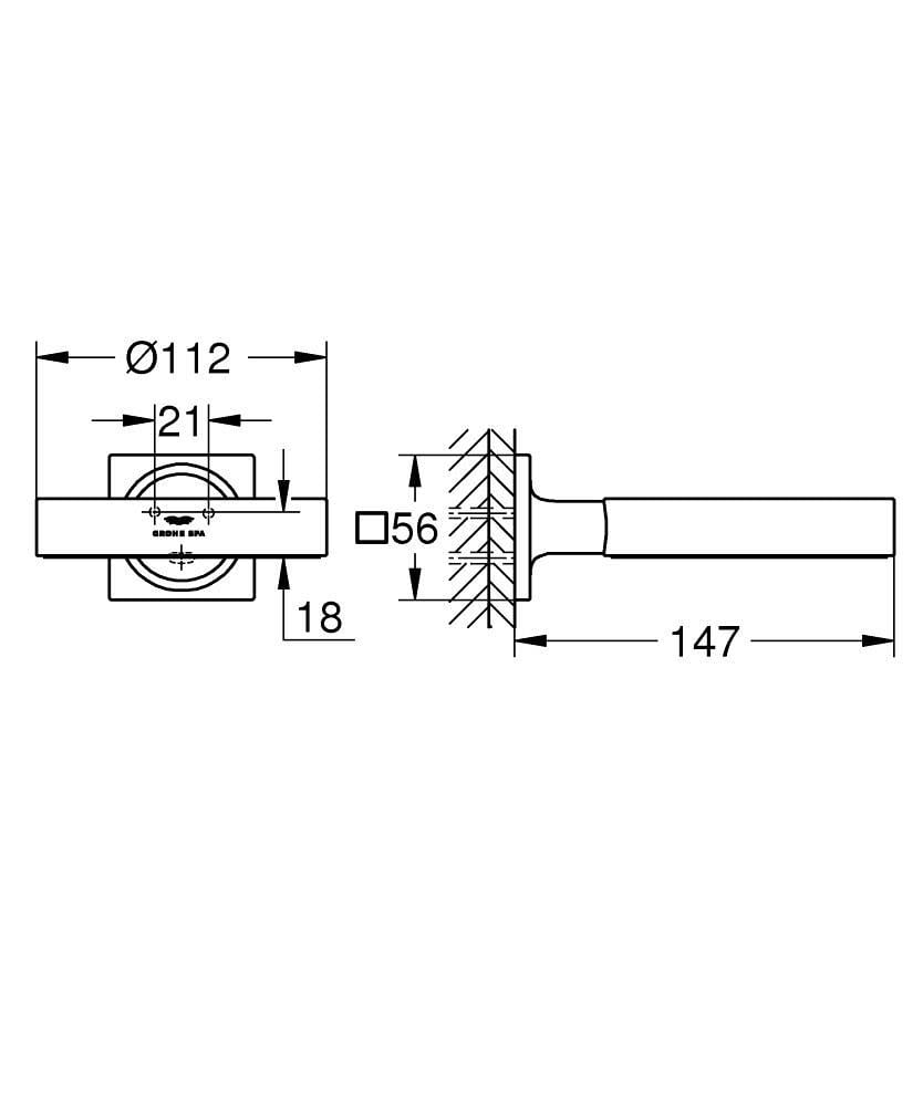 Grohe Allure Sabunluk Tutacağı, Paslanmaz Çelik 40963DC1