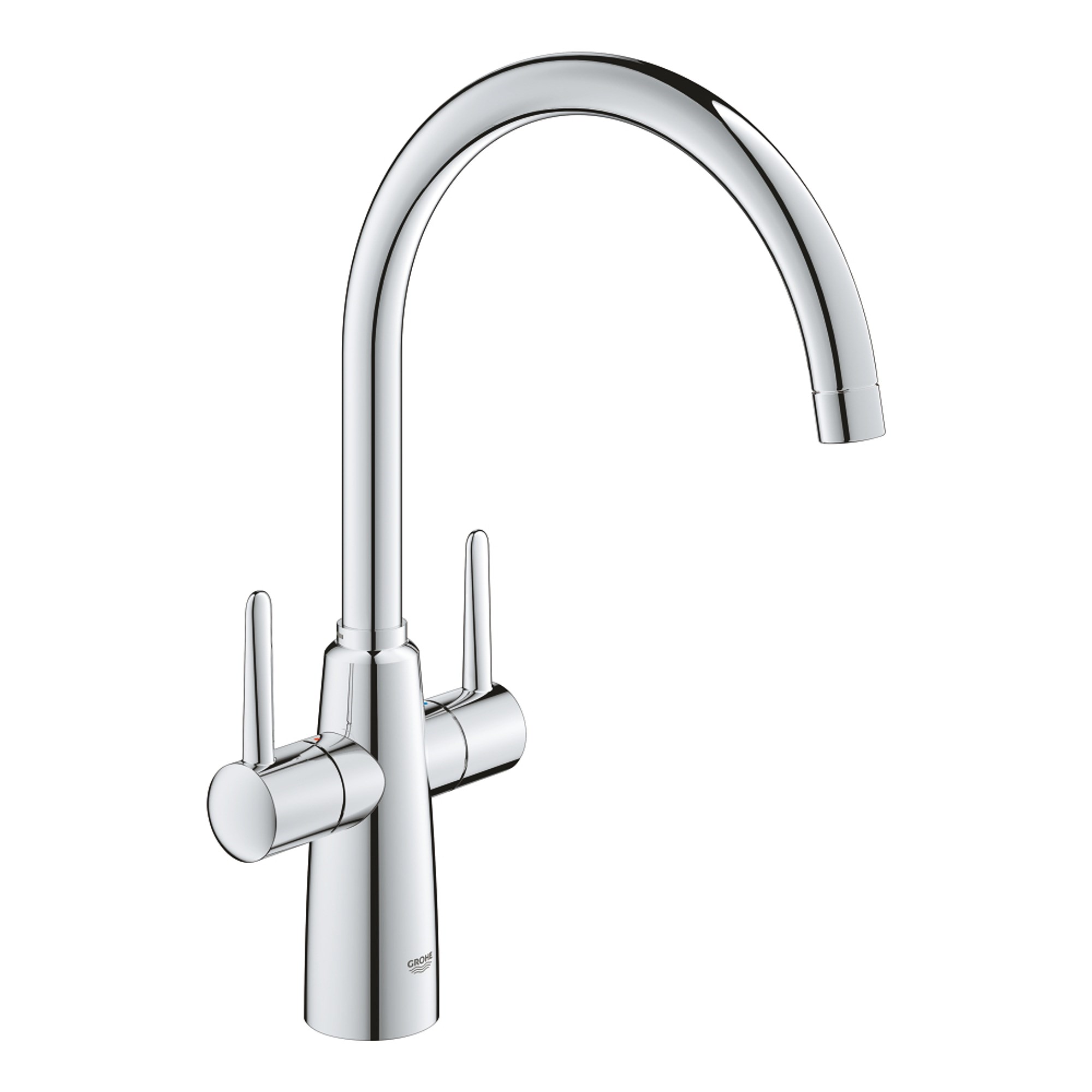 Grohe Ambi Çift Volanlı Mutfak Bataryası Krom 30189000