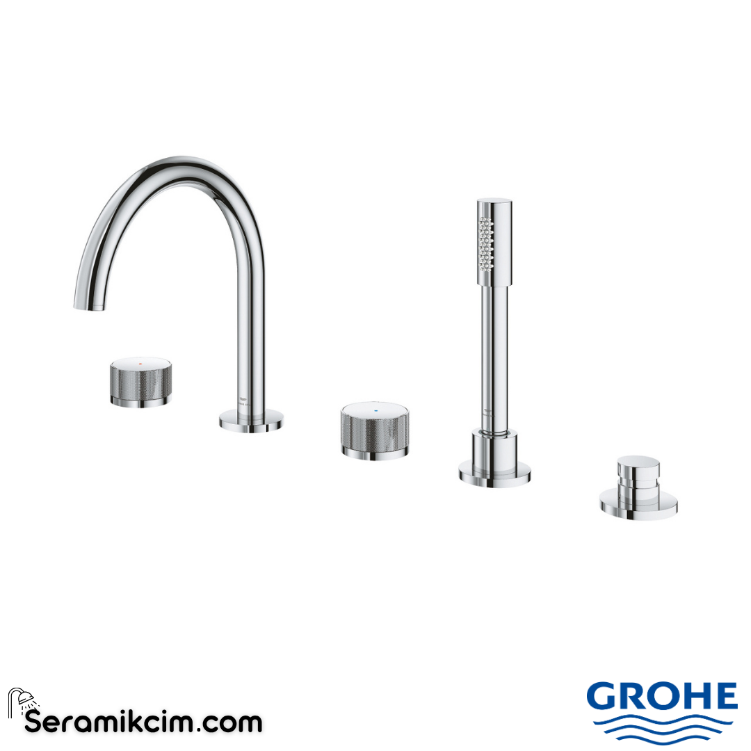 Grohe APC Knob 2hdl bath 5-h 25226000 - 25226000