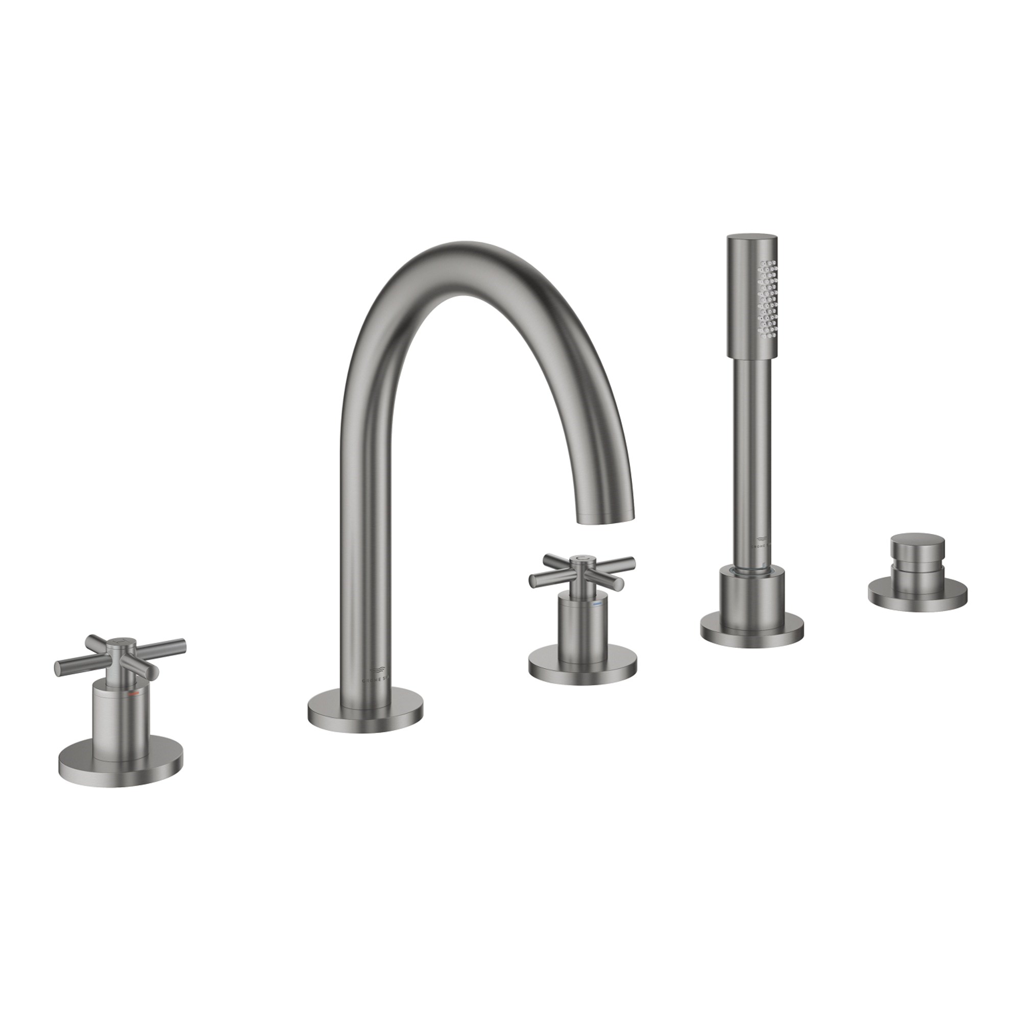 Grohe Atrio 5 Delikli Banyo Bataryası Seti Paslanmaz Çelik 29408DC0