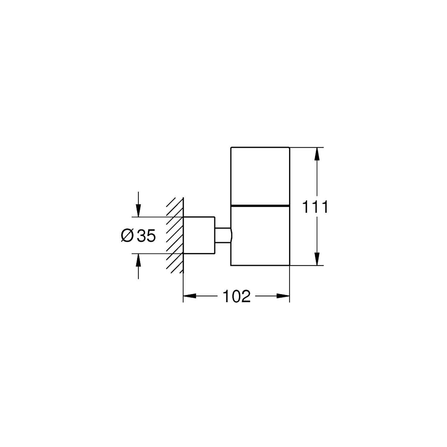 Grohe Atrio Sabunluk Tutacağı Krom 40304003