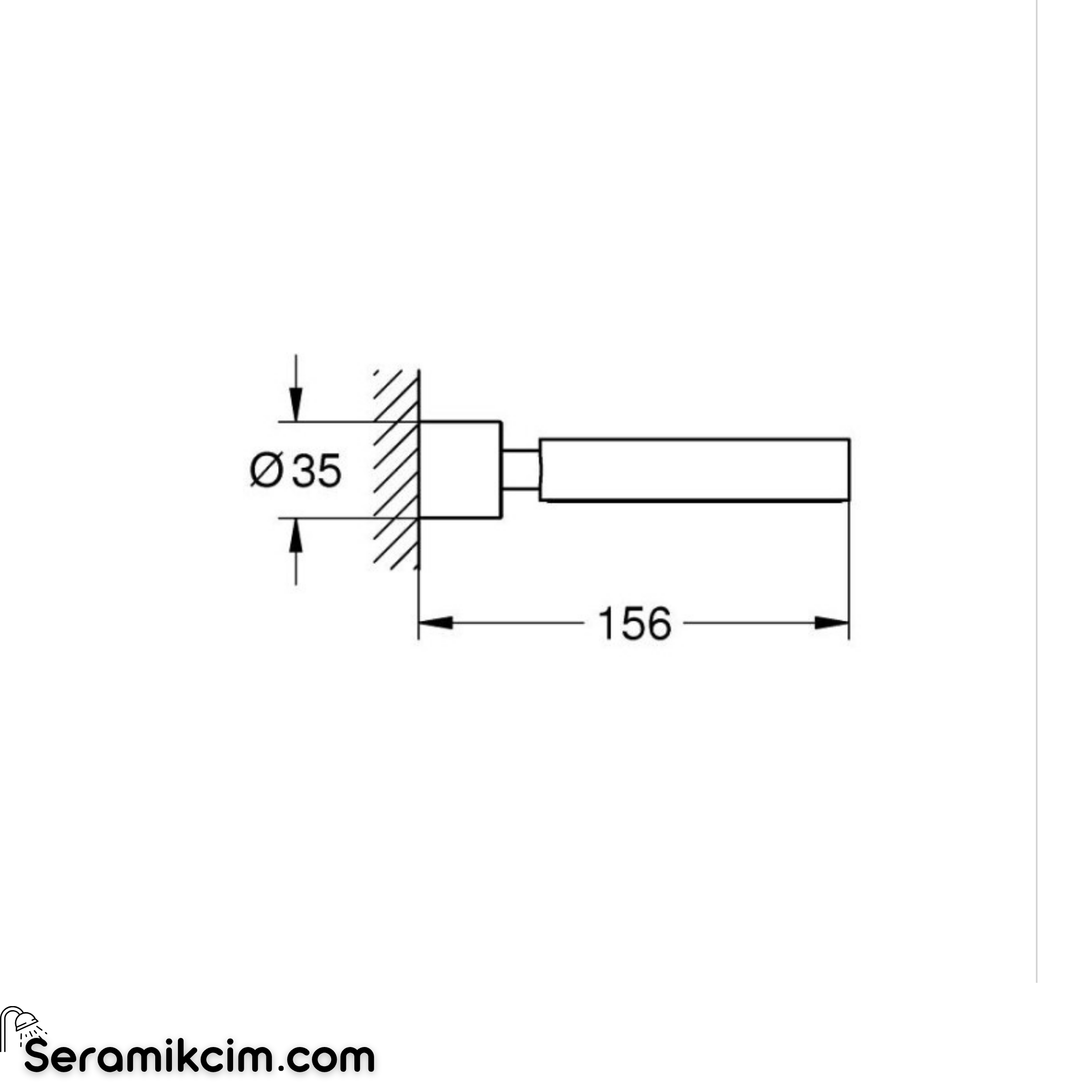 Grohe Atrio Sabunluk Tutacağı, Paslanmaz Çelik 40885DC0
