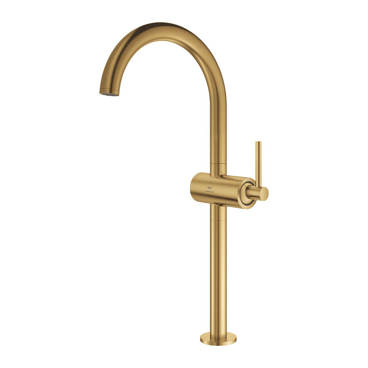 Grohe Atrio Tezgah Üstü Lavabo Bataryası, Fırçalı Altın 24365GN0