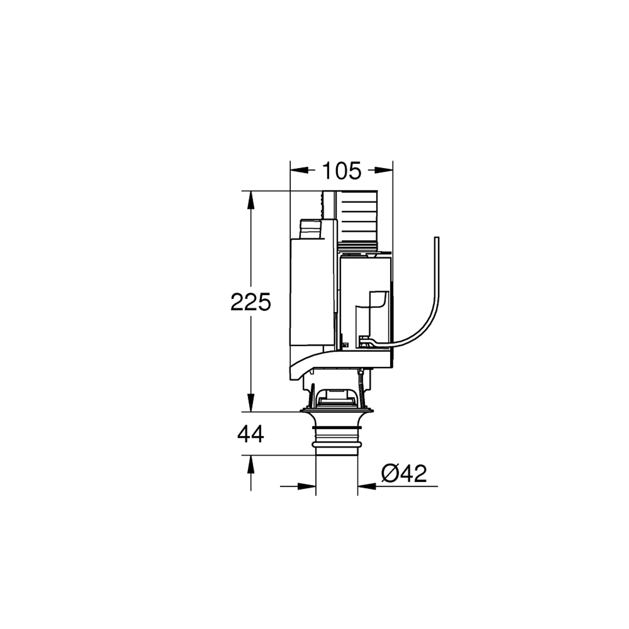 Grohe AV1 Boşaltma Valfi Komple 42314000