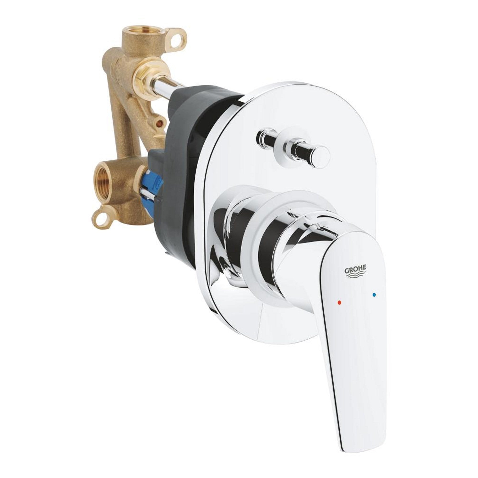 Grohe BauFlow Ankastre Banyo/Duş Bataryası Krom 29045000