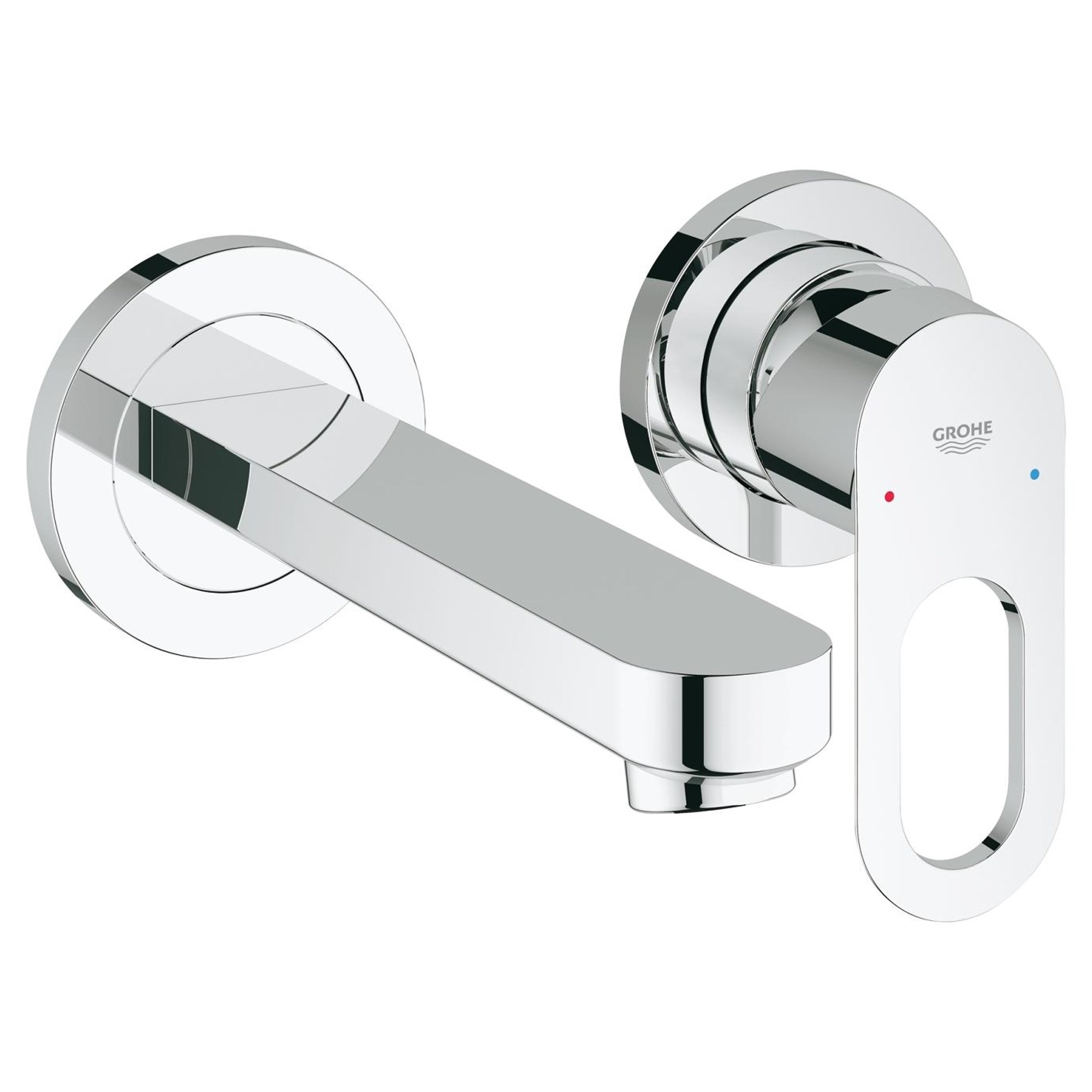 Grohe BauLoop 2 Delikli Ankastre Lavabo Bataryası (Sıva Üstü Grubu) Krom 20289000