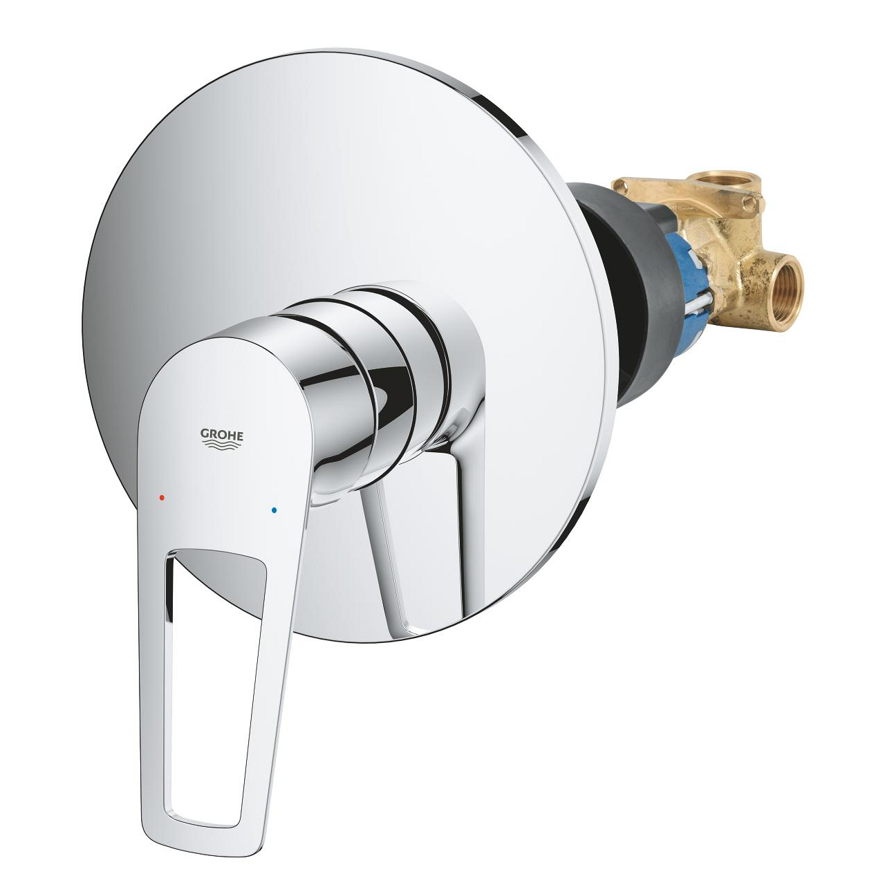 Grohe BauLoop Ankastre Duş Bataryası Krom 29080001