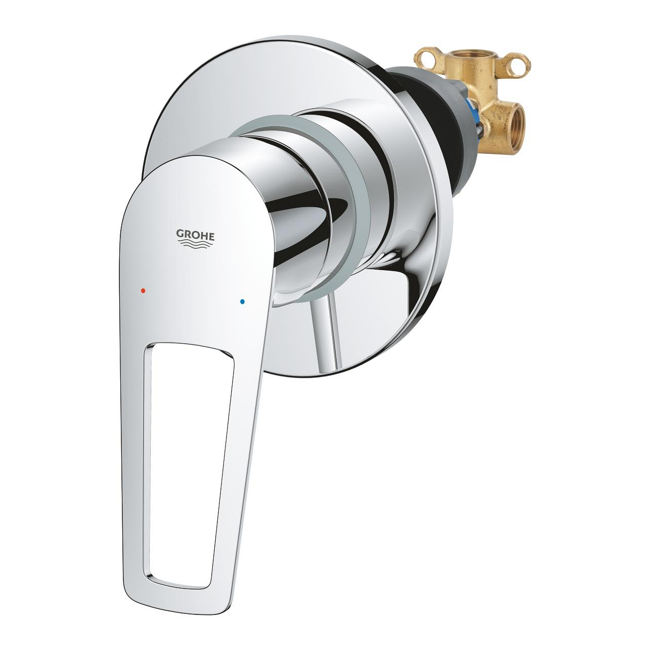 Grohe BauLoop Ankastre Duş Bataryası Krom 29042001