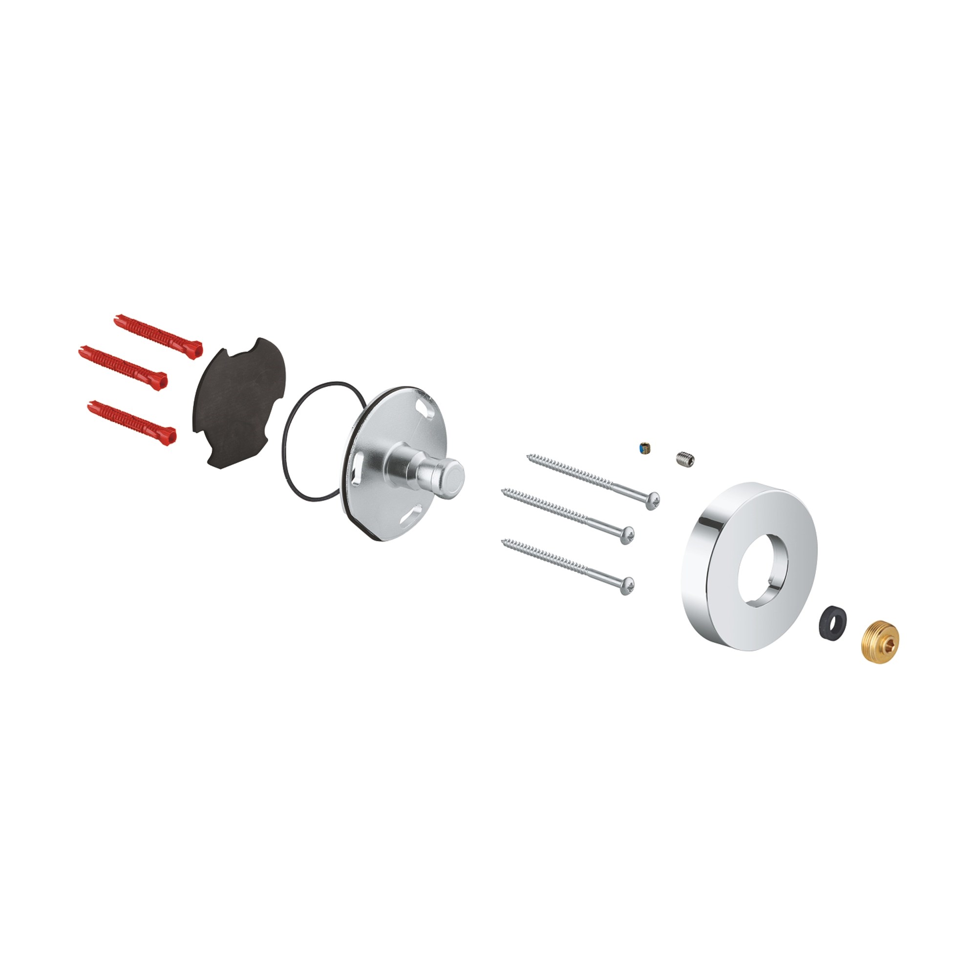 Grohe Çıkışlı Duş Askısı Krom 48279000