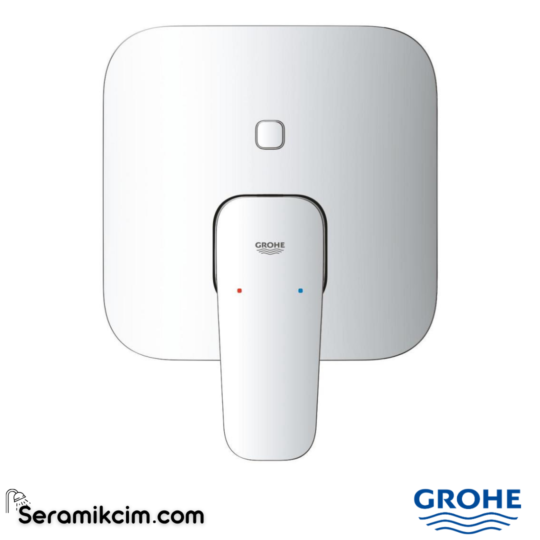 Grohe Cubeo Ankastre Banyo/Duş Bataryası (Sıva Üstü Grubu) Krom 1017780000