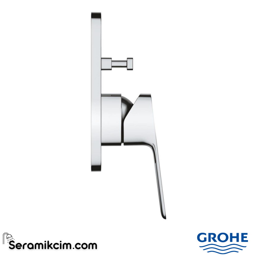Grohe Cubeo Ankastre Banyo/Duş Bataryası (Sıva Üstü Grubu) Krom 1017780000