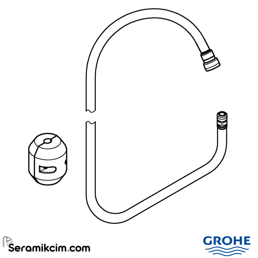 Grohe Duş Hortumu 48472000