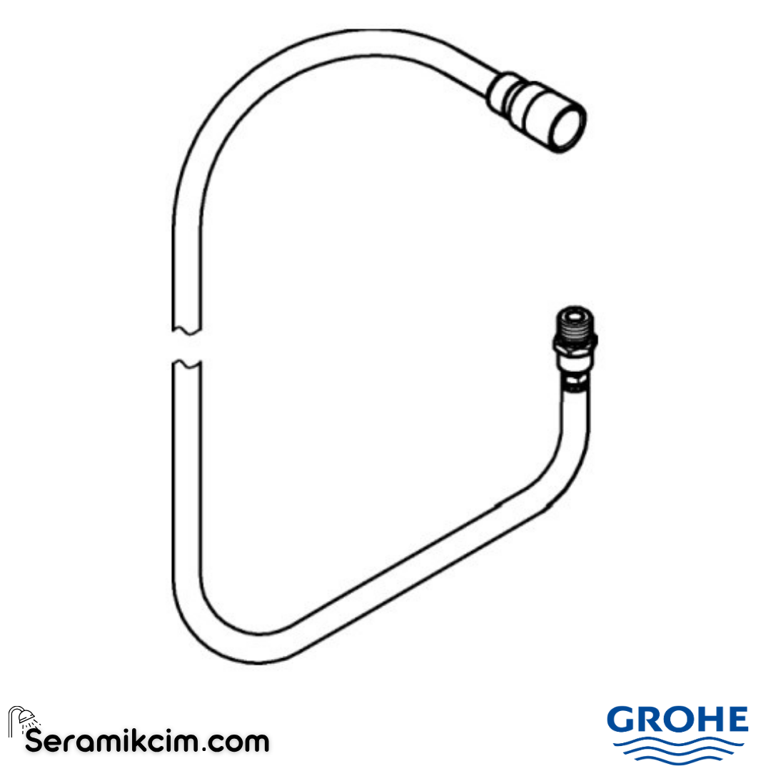 Grohe Duş Hortumu Krom 48488000