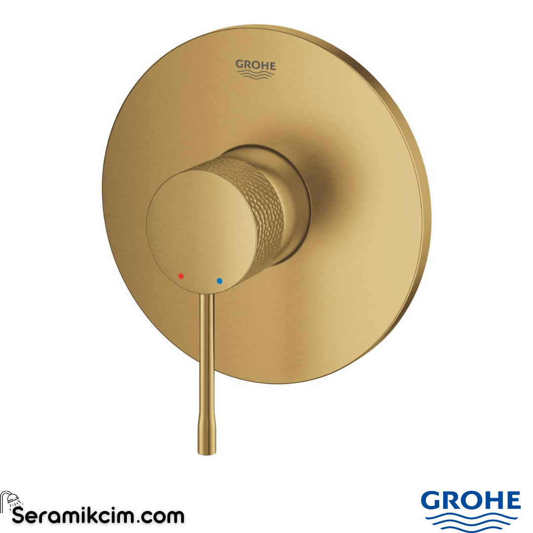 Grohe Essence Ankastre Banyo Bataryası Mat Altın 24168GF1