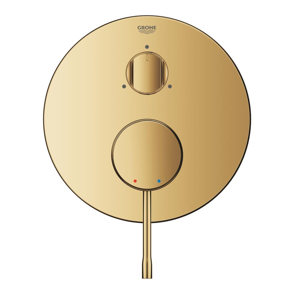 Grohe Essence Ankastre Banyo/Duş Bataryası (Sıva Üstü Grubu) 3 Yollu Altın 24169GL1 - 24169GL1