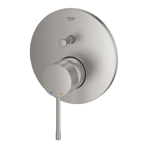 Grohe Essence Ankastre Banyo/Duş Bataryası (Sıva Üstü Grubu), Paslanmaz Çelik - 24167DC1 - 24167DC1