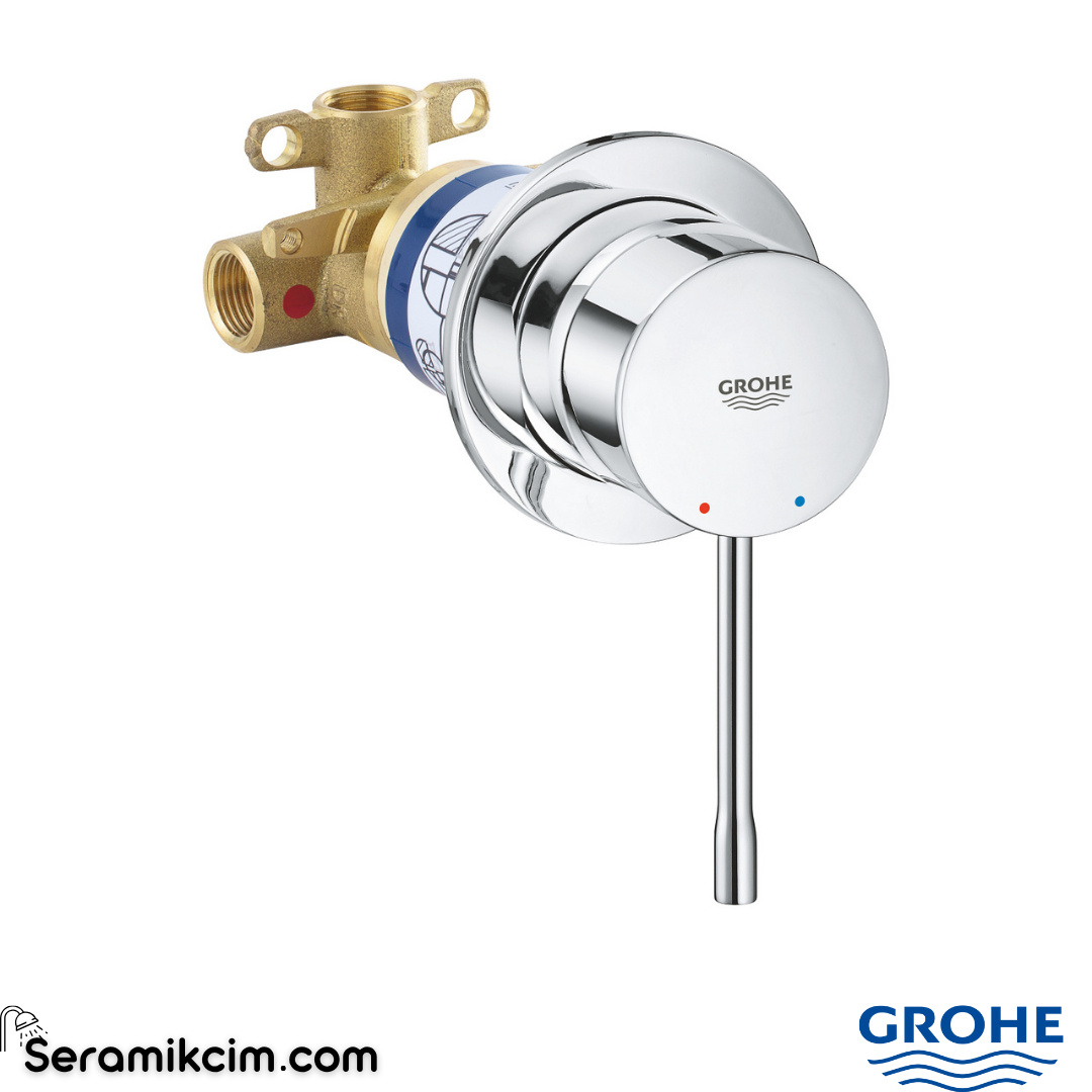 Grohe Essence Ankastre Duş Bataryası Krom 29197000