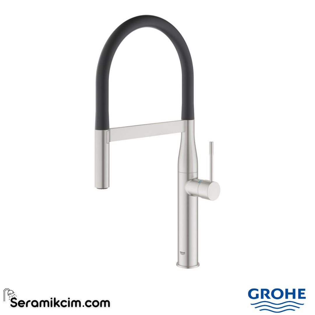 Grohe Essence Eviye Bataryası, Paslanmaz Çelik 30503DC0