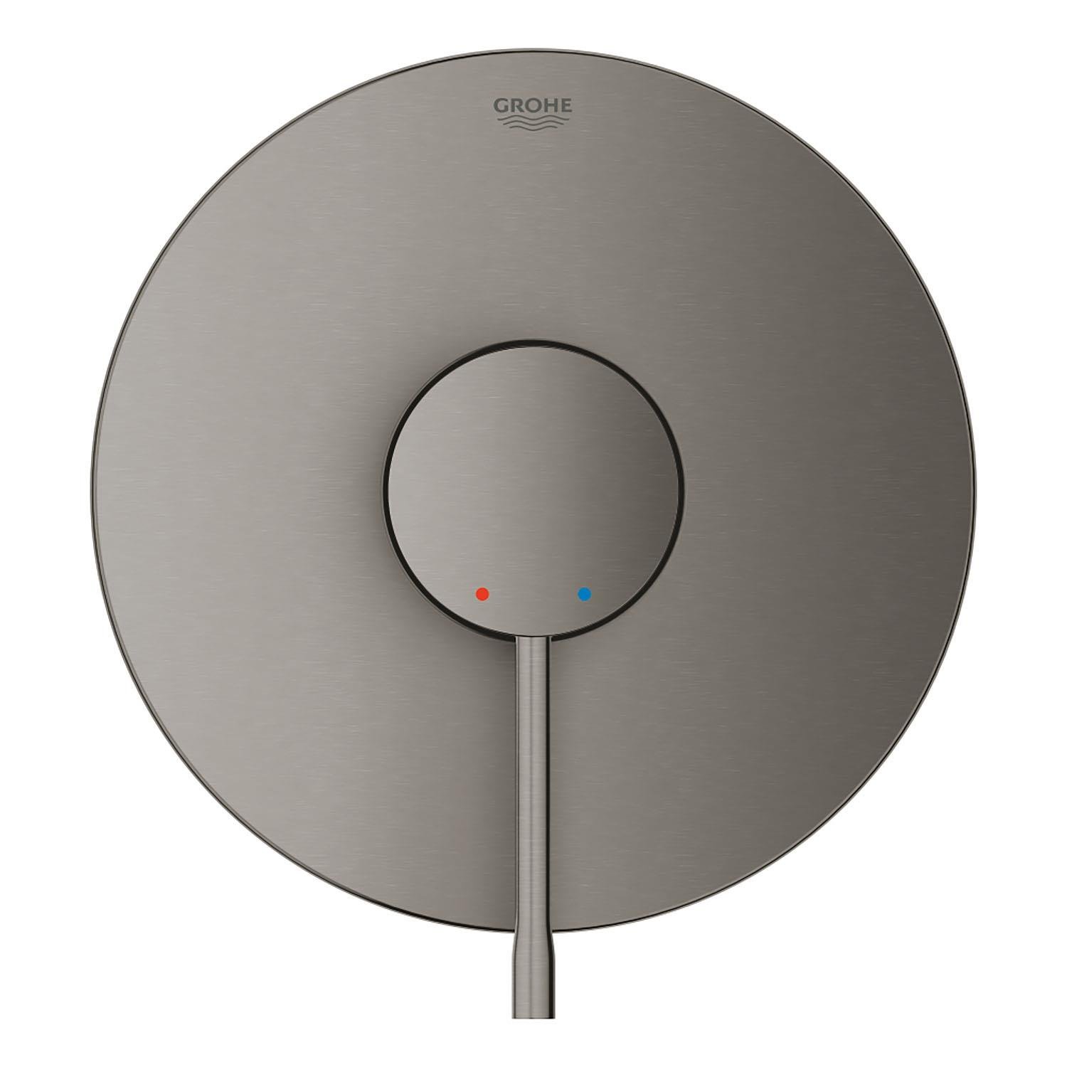 Grohe Essence New Ankastre Duş Bataryası (Sıva Üstü Grubu), Fırçalı Sert Grafit - 24057AL1 - 24057AL1