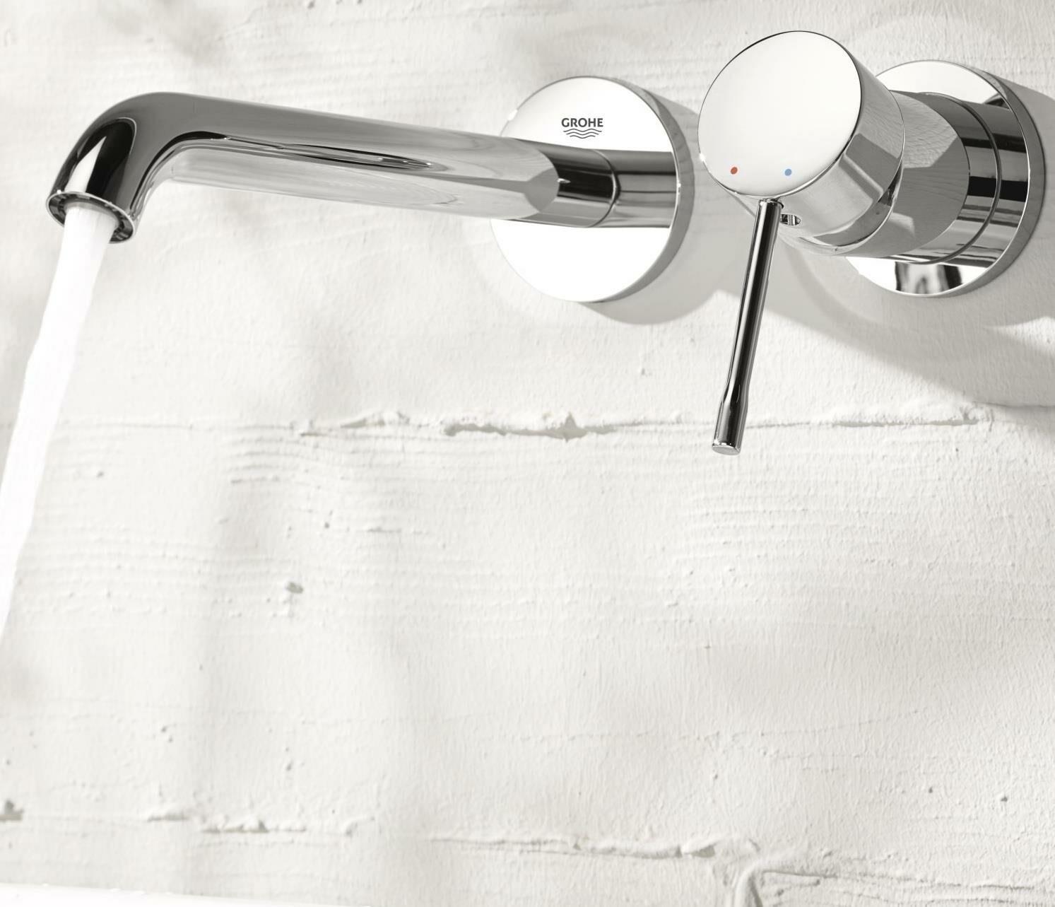 Grohe Essence New İki Delikli Ankastre Ankastre Lavabo Bataryası (Sıva Üstü Grubu)