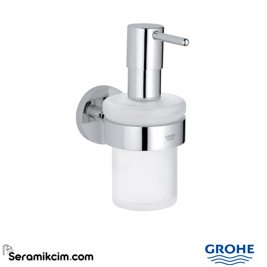 Grohe Essentials Duvara Monte Sıvı Sabunluk (Tutacağı Hariç), Krom 40394001 - 40394001