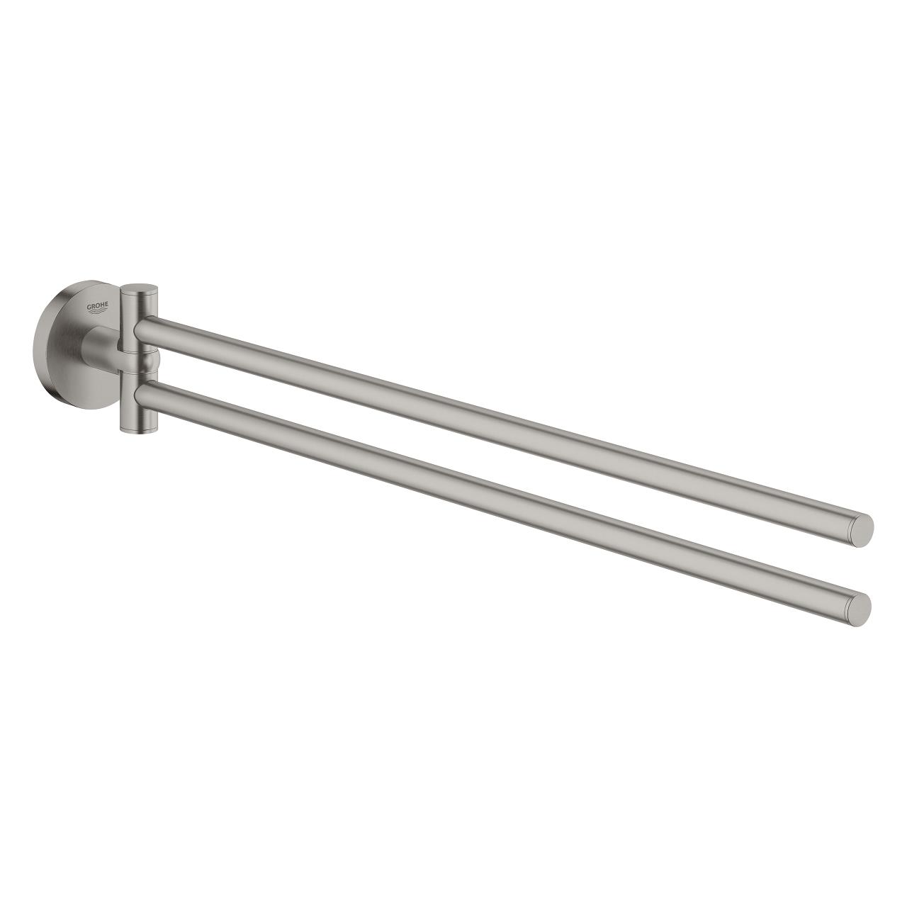 Grohe Essentials İkili Havluluk, Paslanmaz Çelik 40371DC1