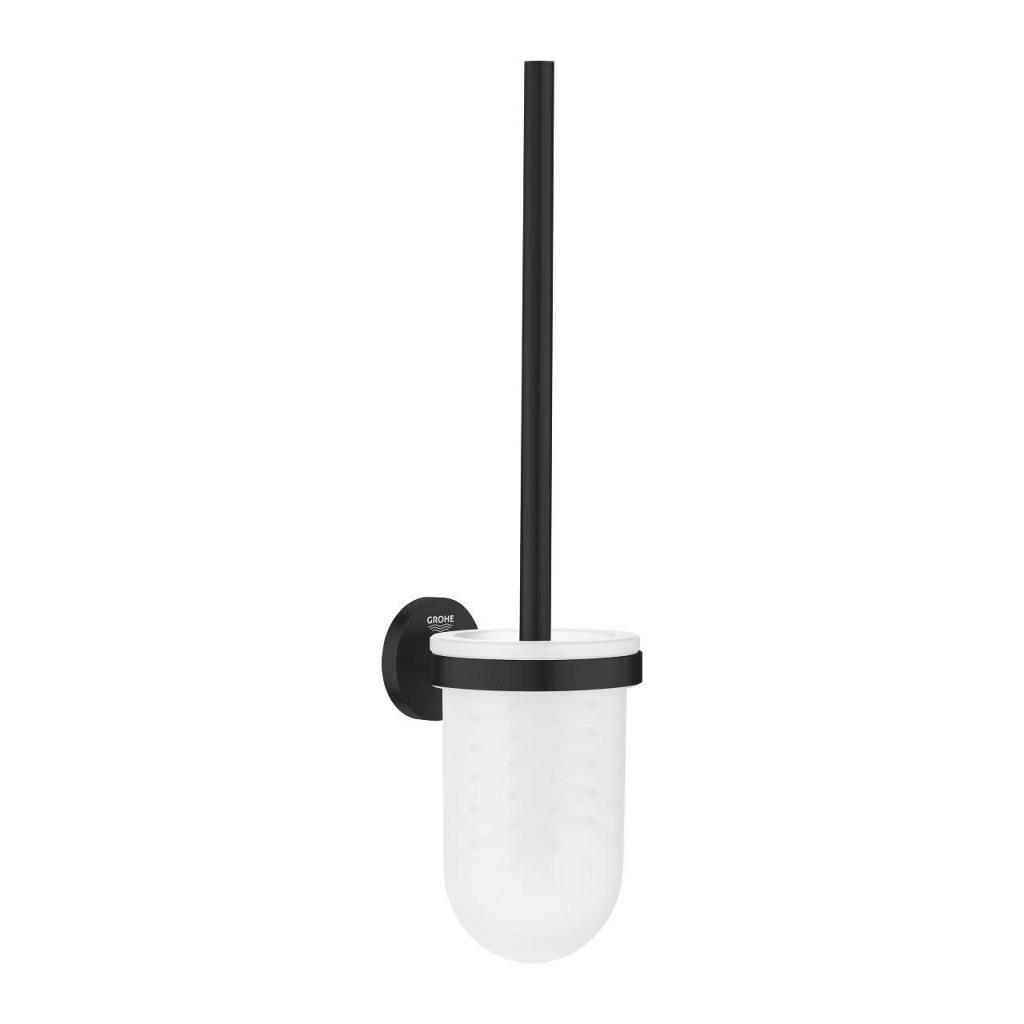 Grohe Essentials Toilet Brush Set Mat Siyah 1024682430 - 1024682430