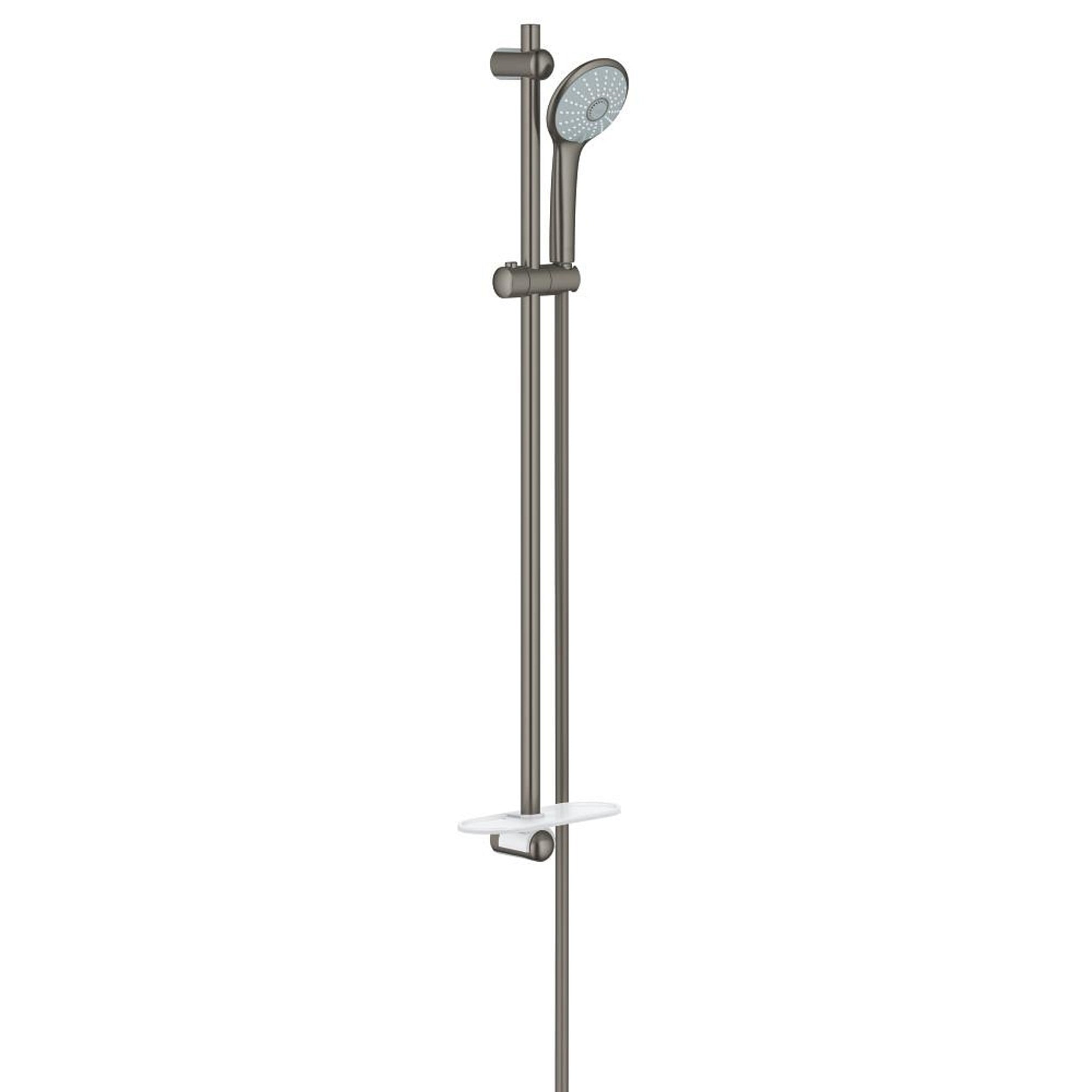 Grohe Euphoria 110 Massage Sürgülü Duş Seti 3 Fonksiyonlu Fırçalı Sert Grafit 27226AL1