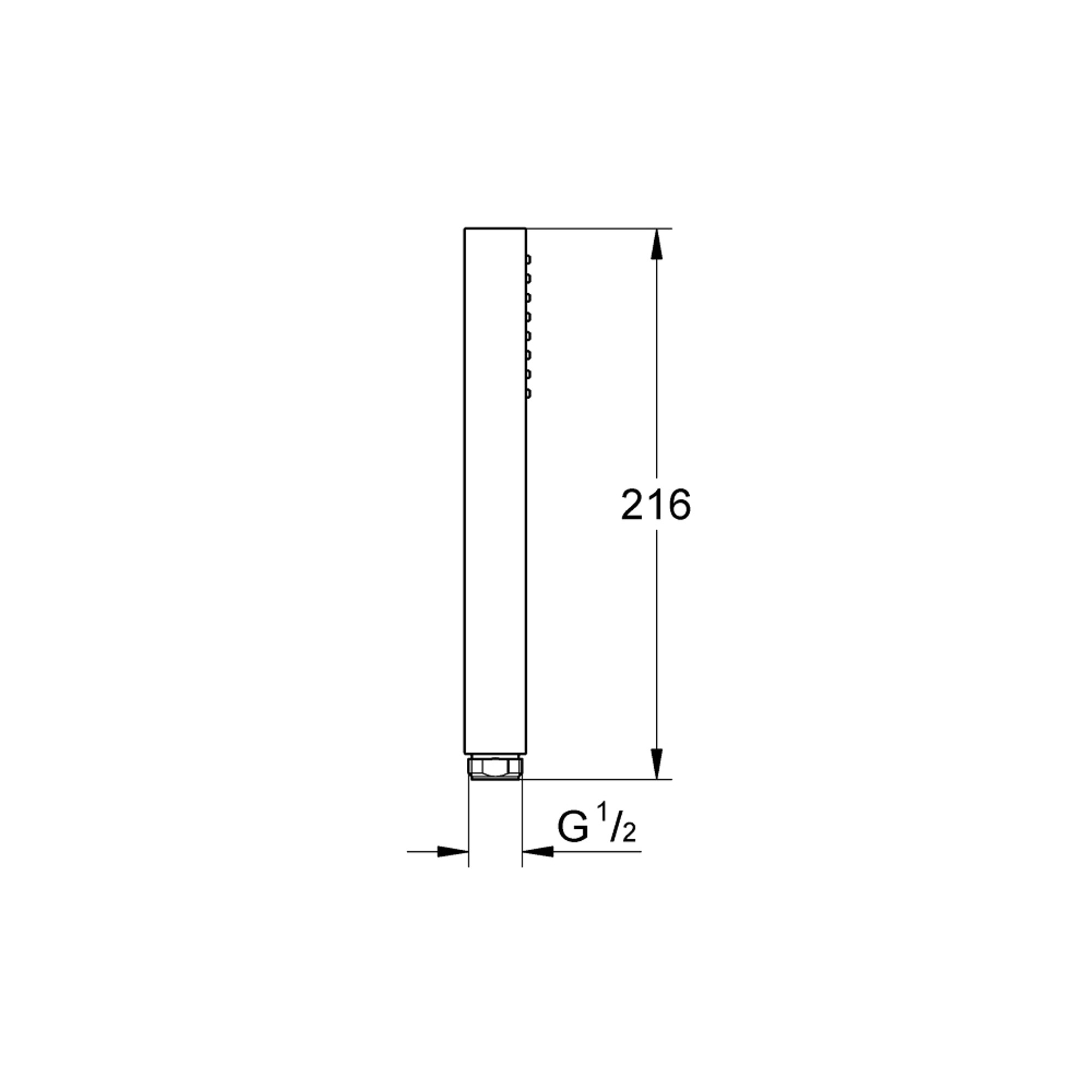 Grohe Euphoria Cube Stick El Duşu 1 Fonksiyonlu Krom 27698000
