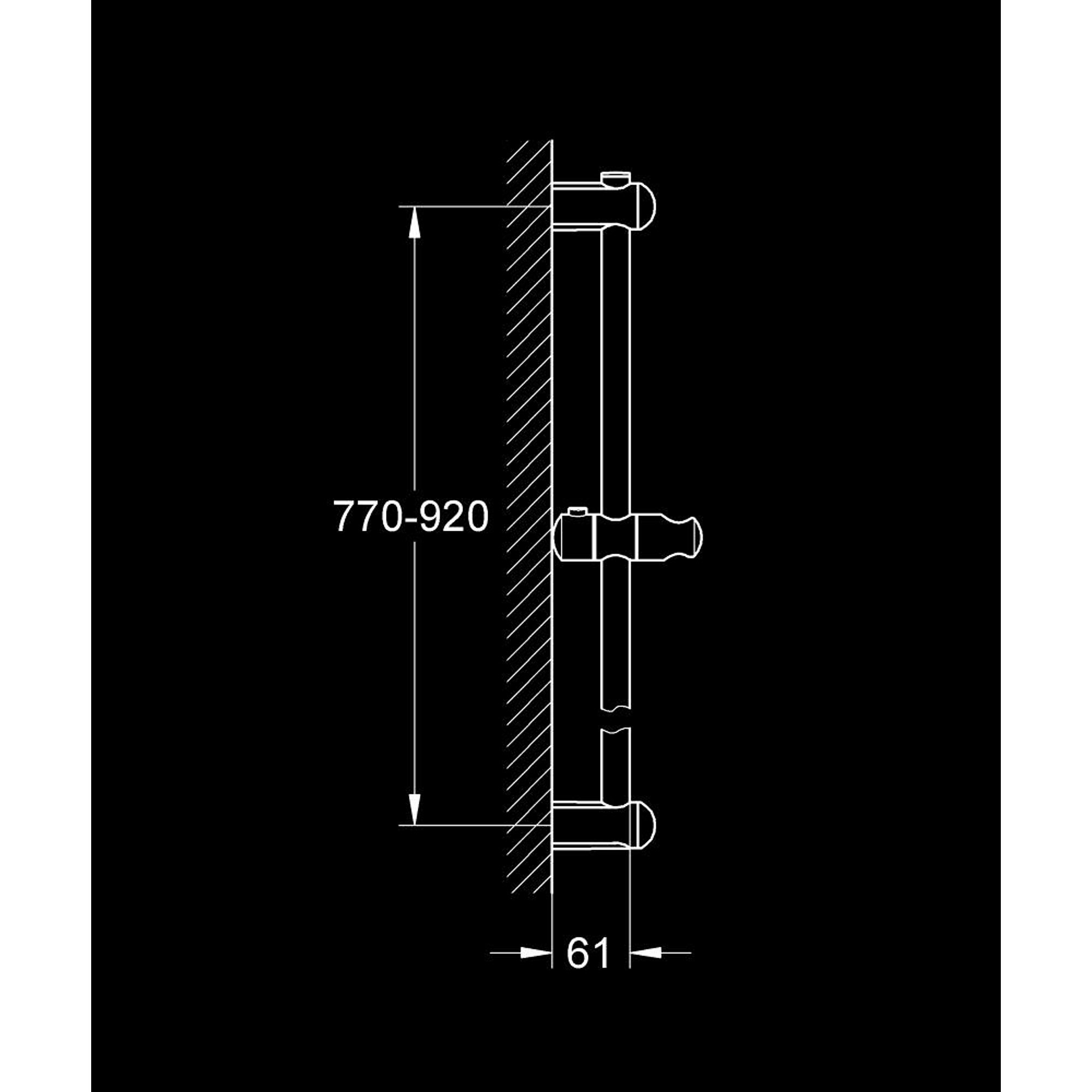 Grohe Euphoria Duş Sürgüsü 900 mm Krom 27500000