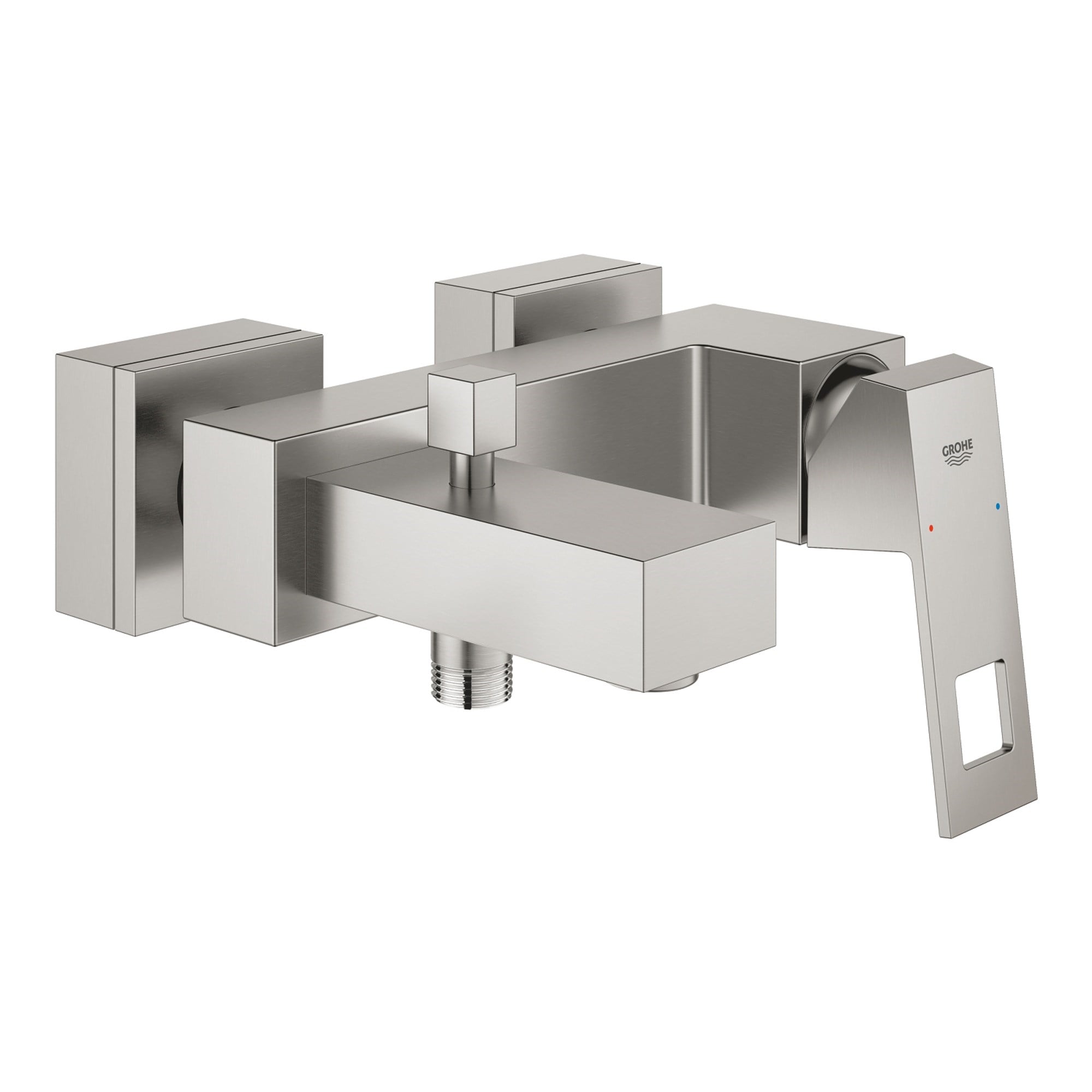 Grohe Eurocube Banyo Bataryası Paslanmaz Çelik 23140DC0