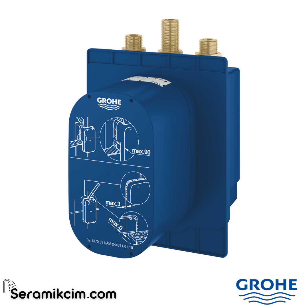 Grohe EuroSmart Comospolitan E Termostatik Ankastre Duş Bataryası İç Gövde 36459000