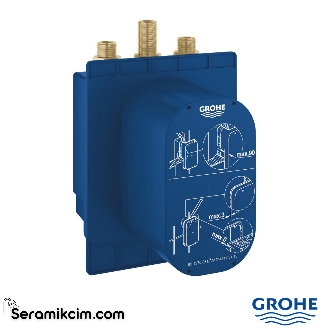 Grohe EuroSmart Comospolitan E Termostatik Ankastre Duş Bataryası İç Gövde 36416001