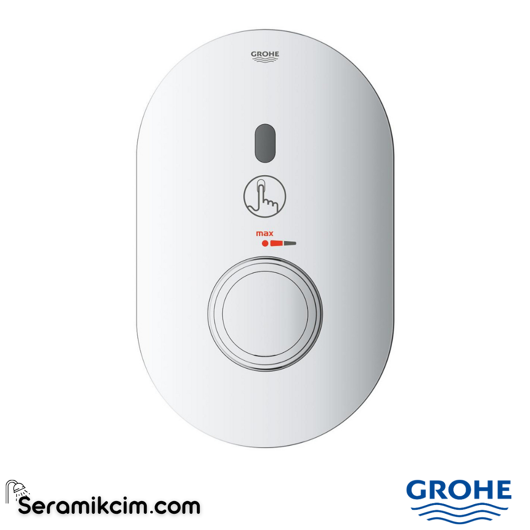 Grohe EuroSmart Cosmopolitan E Ankastre Duş Termostatı için Duş Bataryası Krom 36456000