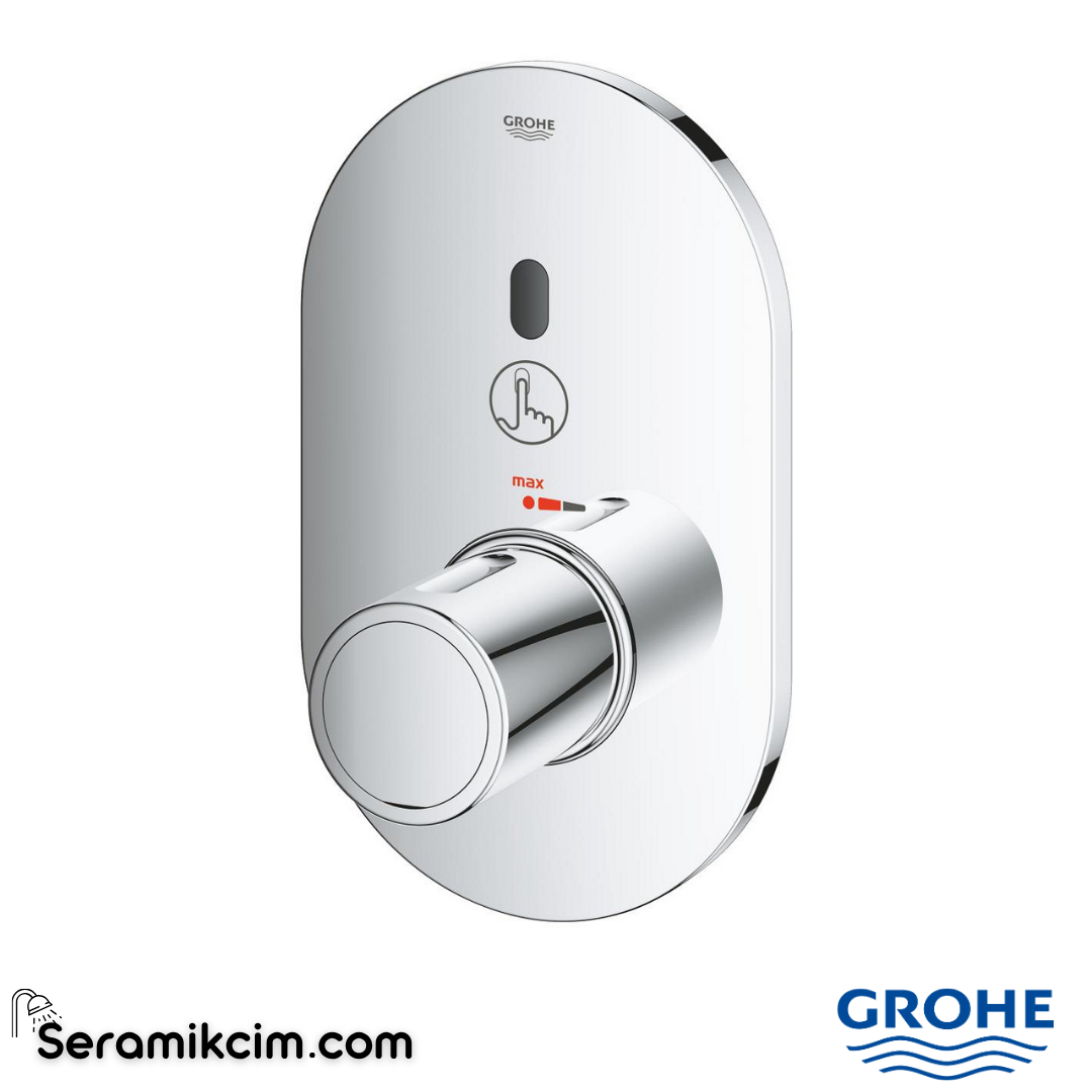Grohe EuroSmart Cosmopolitan E Ankastre Duş Termostatı için Duş Bataryası Krom 36456000