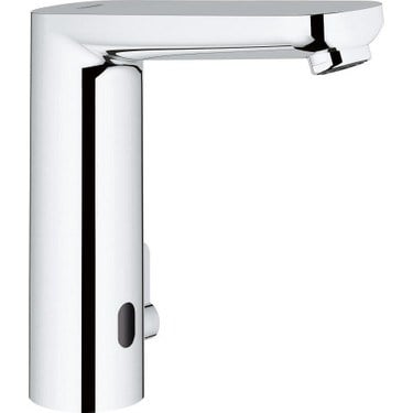 Grohe Eurosmart Cosmopolitan E Fotoselli Lavabo Bataryası, Çift Su Girişli, Ayarlanabilir Sıcaklık Sınırlayıcısı Krom 36421000
