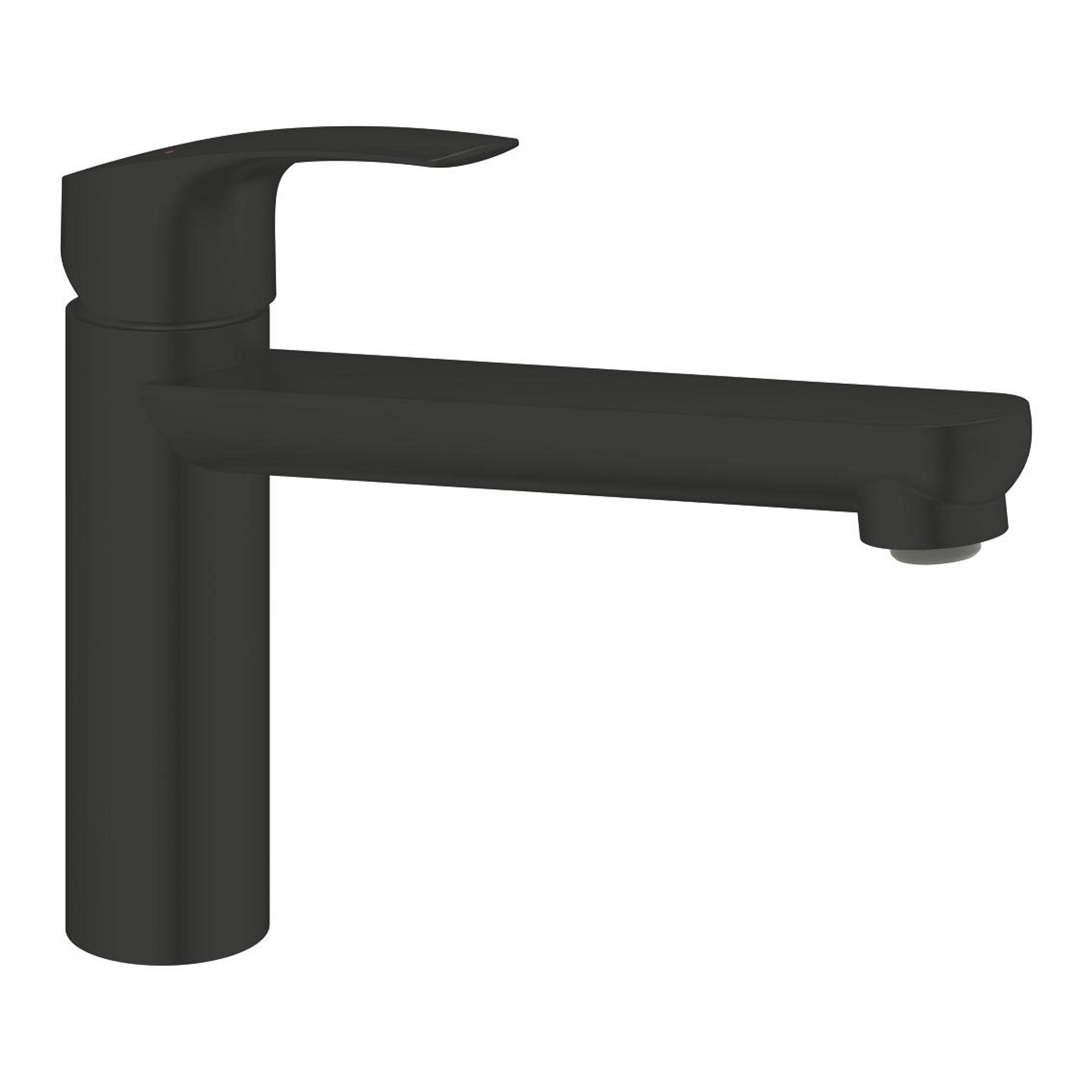 Grohe Eurosmart Mutfak Bataryası Mat Siyah 304632430