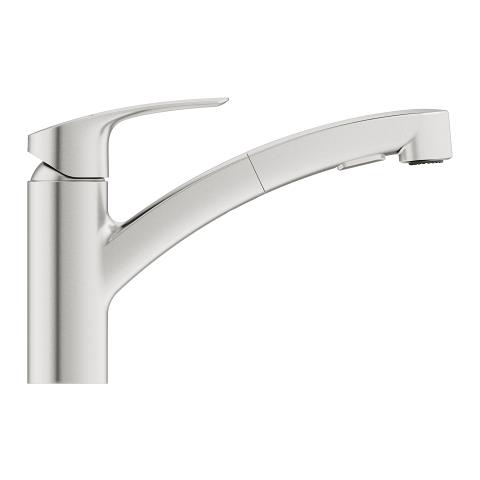 Grohe Eurosmart Spiralli Eviye Bataryası, Paslanmaz Çelik - 30305DC1