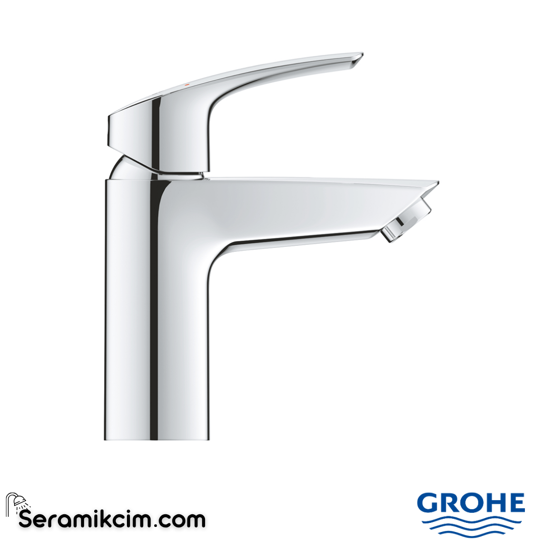 Grohe Eurosmart Termostatik Özellikli Lavabo Bataryası (S-Boy) Krom 23988003