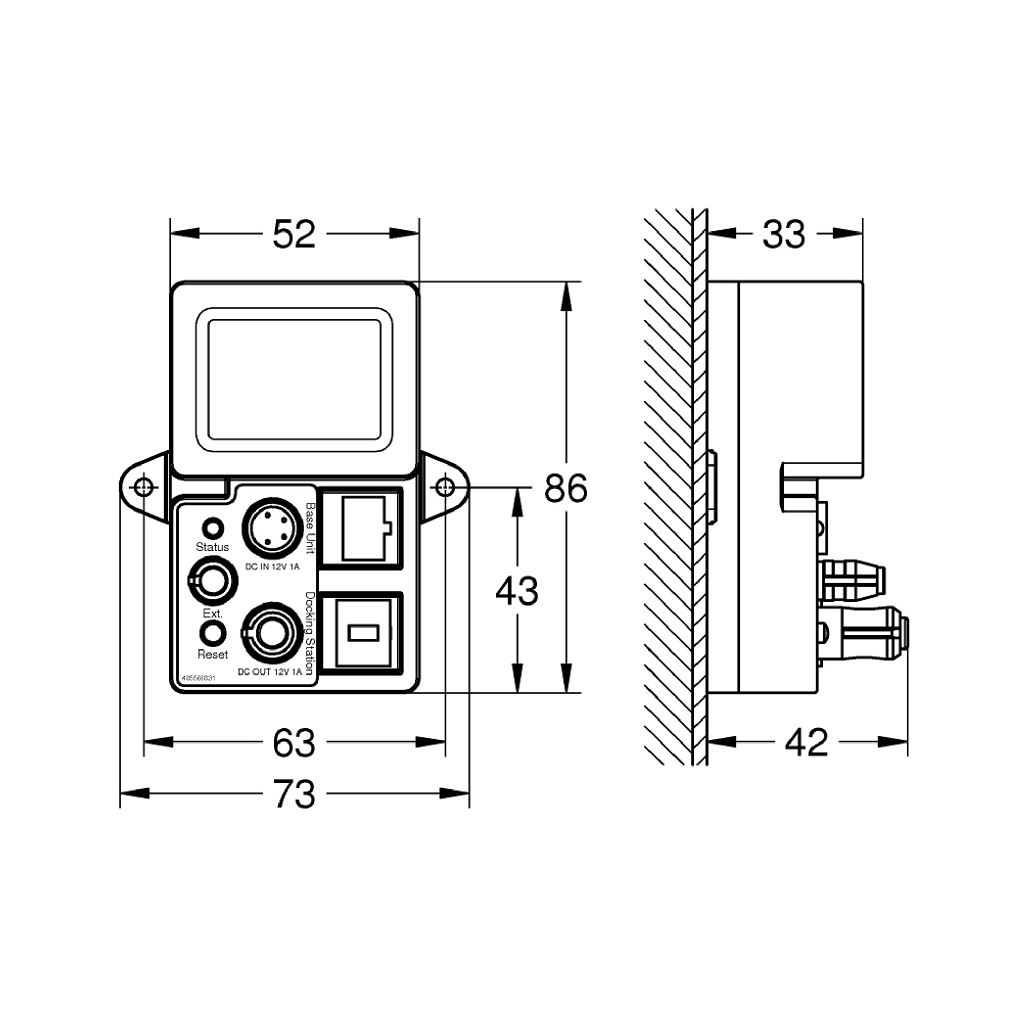 Grohe F-digital Deluxe Apple ve Android İçin Bluetooth Ünitesi BT-01A 36475000
