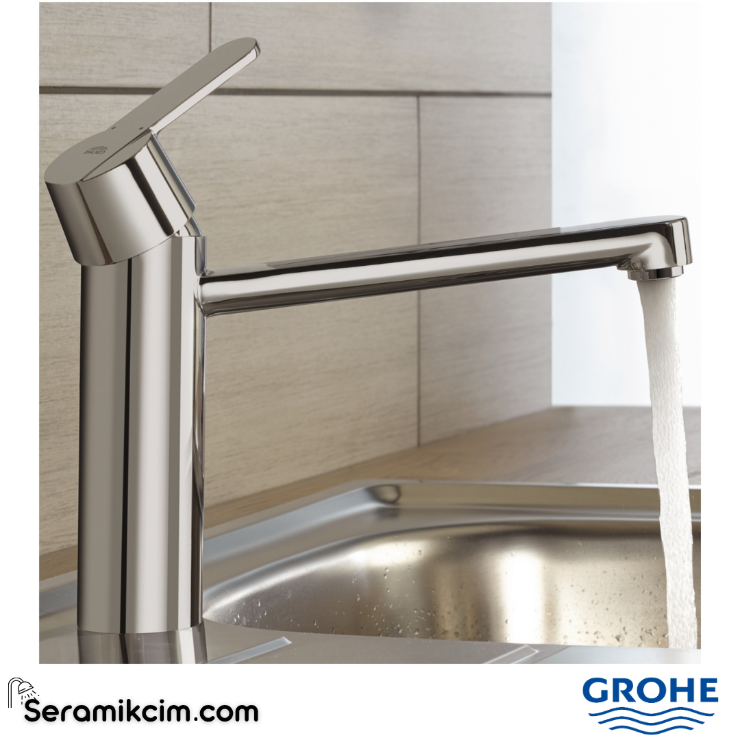 Grohe Get Tek Kumandalı Eviye Bataryası Krom 30196000