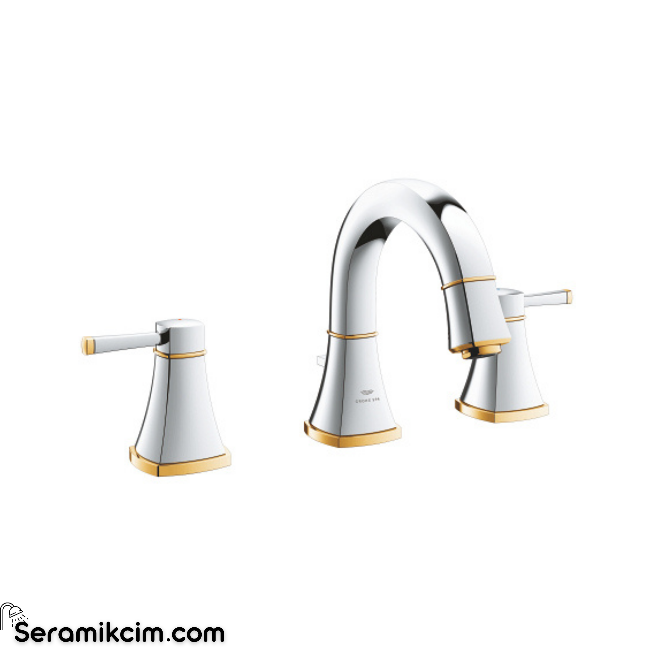 Grohe Grandera 3 delikli lavabo bataryası 1/2
