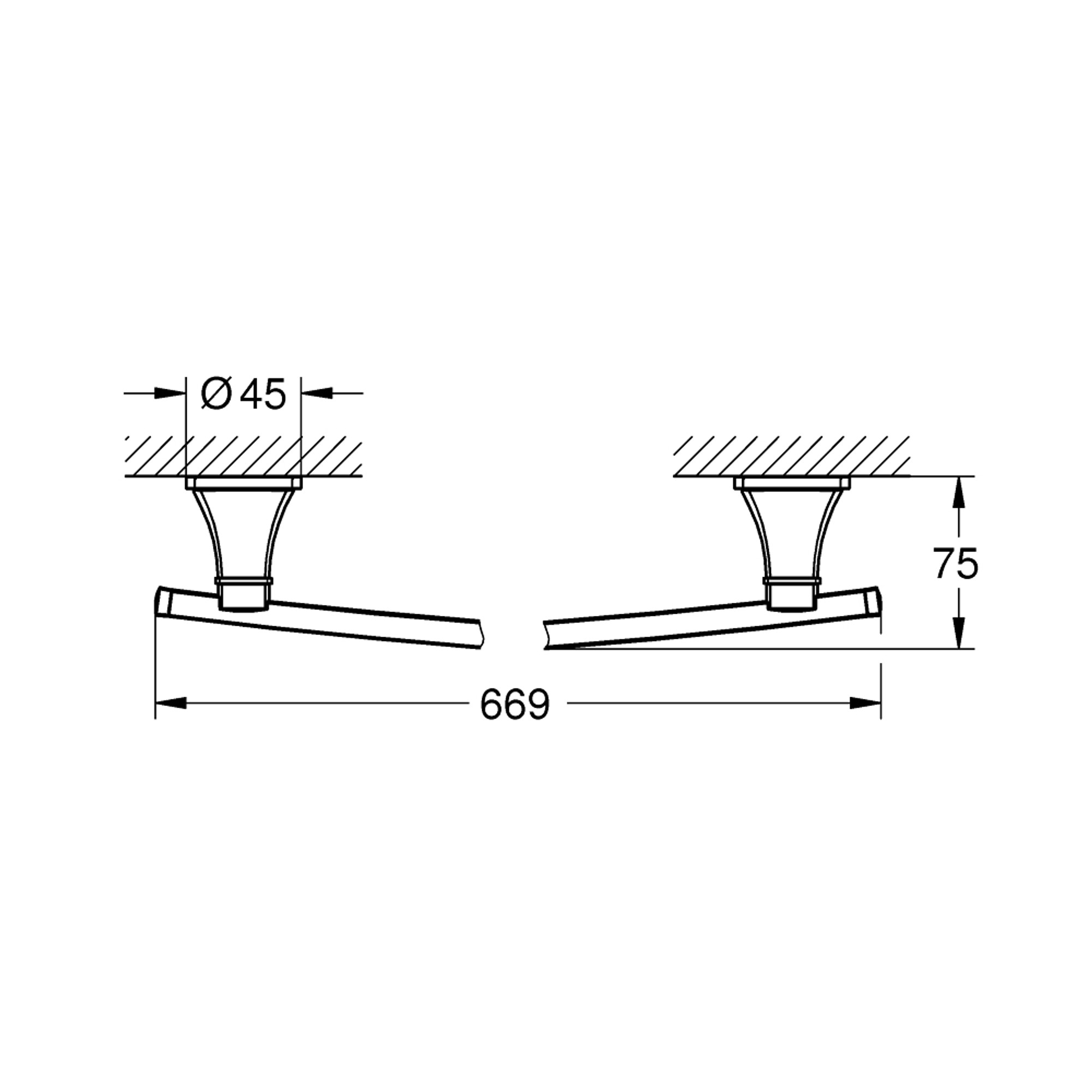 Grohe Grandera Havluluk Krom 40928000