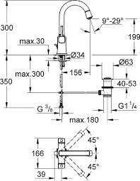 Grohe Grandera Lavabo Bataryası Krom 21107000 - 21107000