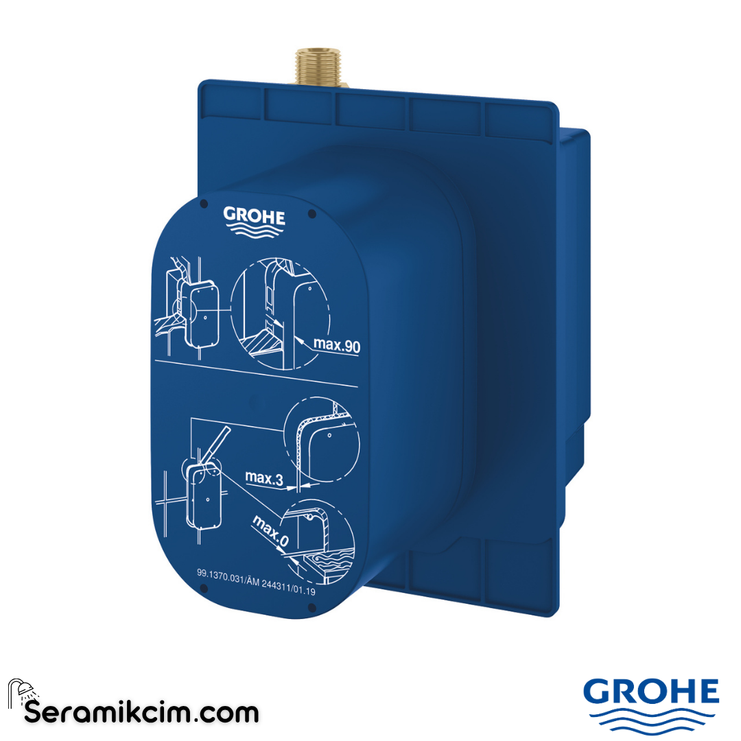 Grohe Grohe Euroeco Cosmopolitan E Fotoselli Bataryalar İçin İç Gövde (Çift Su Girişli) 36336001